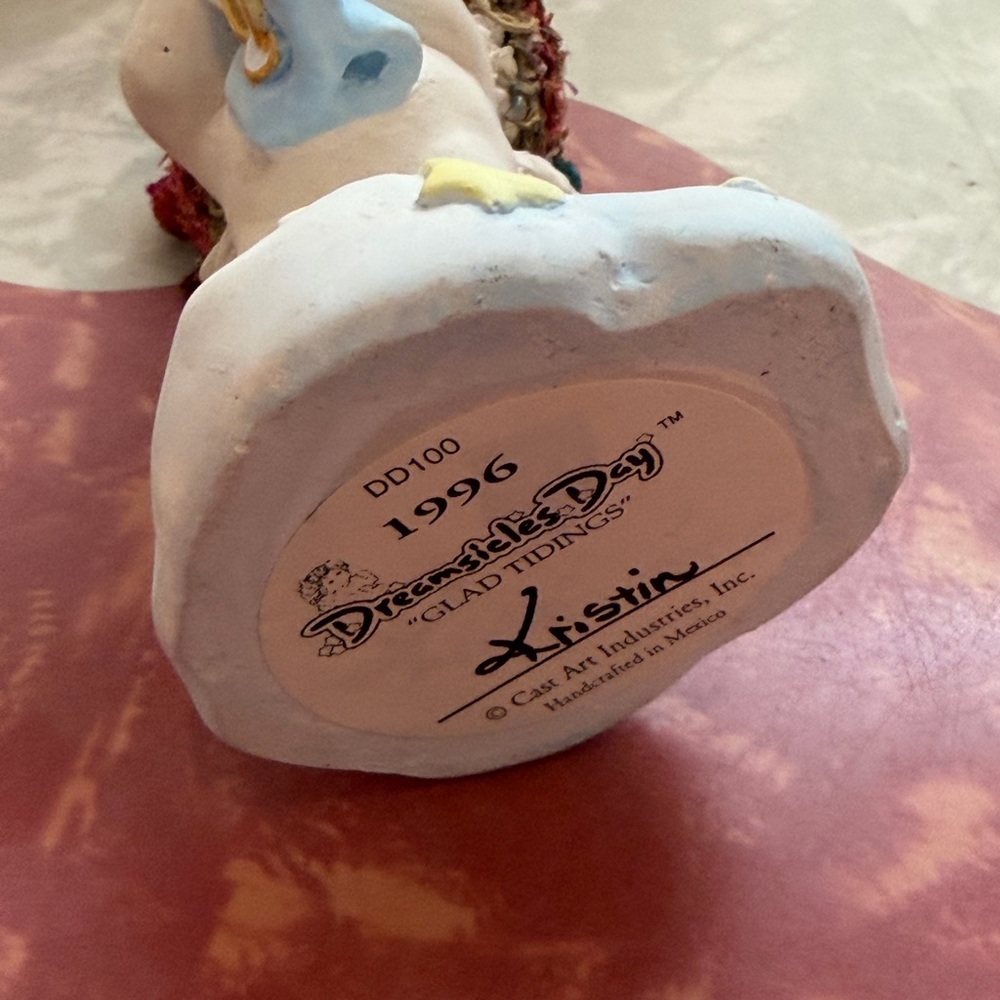 Vintage 4 Dreamsicles Figures & Music Box Signed & Numbered - Picture 9 of 9